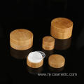 Wholesale 5/10/30/50 ml Bamboo cosmetic bottles and jars sets Bamboo cream bottle package